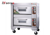 Double Deck Double Trays Gas Bakery Oven 220v for Restaurant