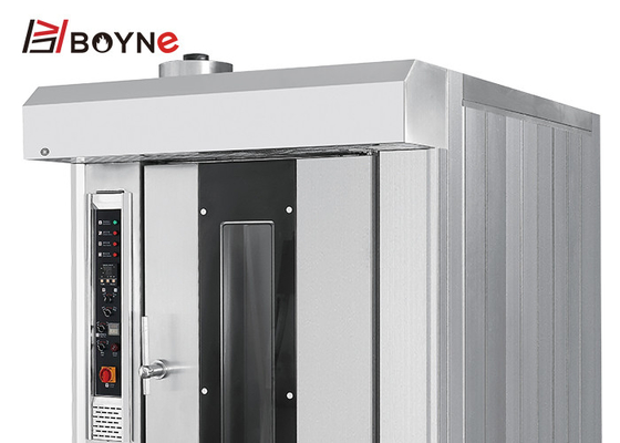 Commercial Electric Hot Air Rotary Oven 52kw Tray Size 400x600mm